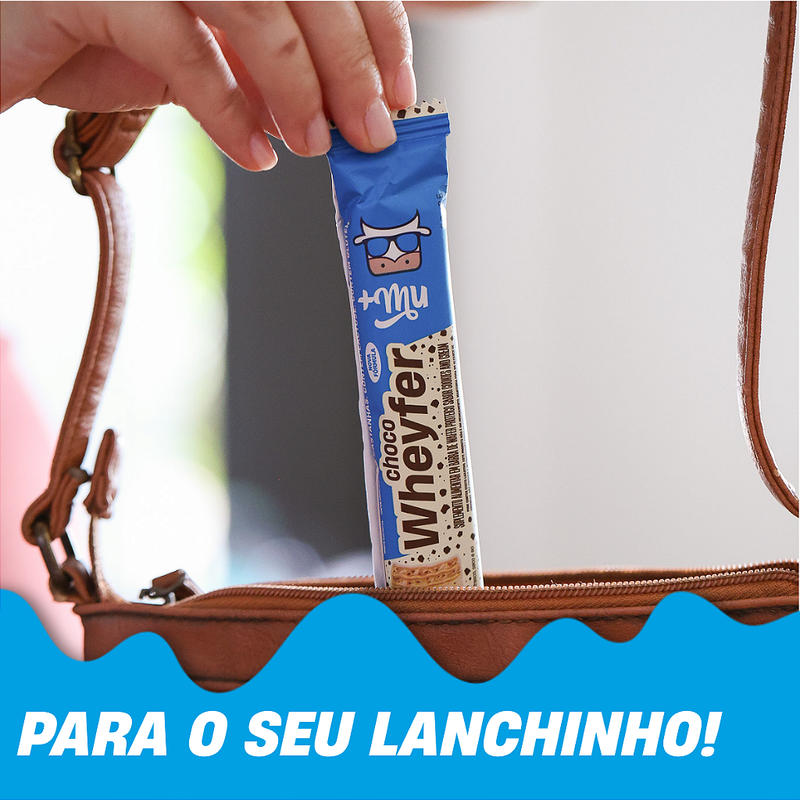 Chocowheyfer +Mu - Cookies'n Cream - Caixa 12 Unidades - 300g