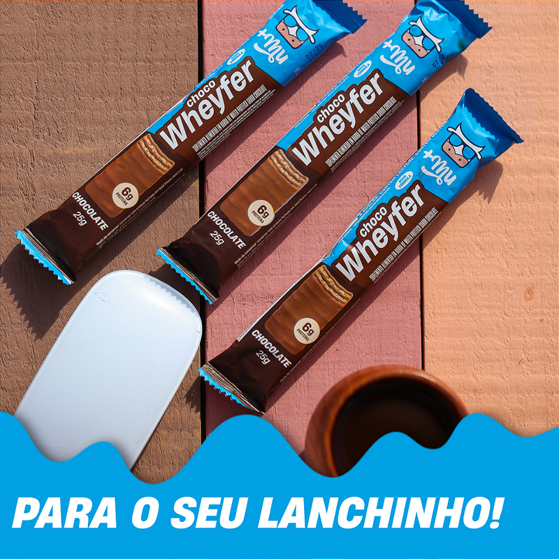 Chocowheyfer +Mu - Chocolate - Caixa 12 unidades - 300g