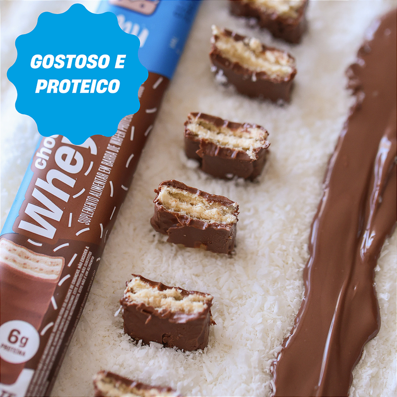 CHOCOWHEYFER +MU - CHOCOLATE COM COCO - CAIXA 12 UNIDADES - 300G