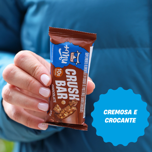 CRUSHBAR +MU - CHOCOLATE 2.0 - CAIXA 12 UNIDADES - 420G