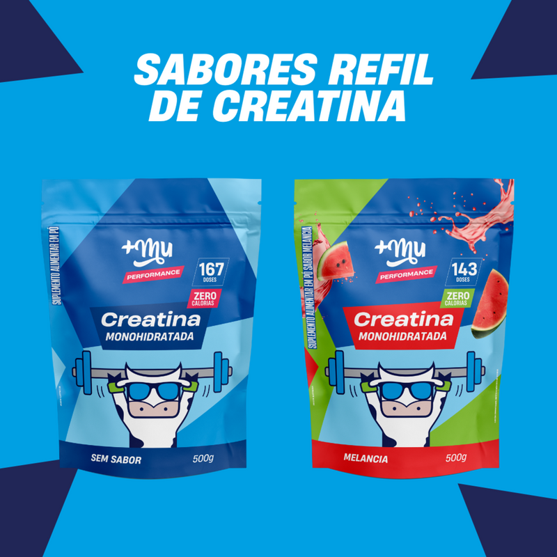 Combo Whey Concentrado 450g + Refil Creatina 500g