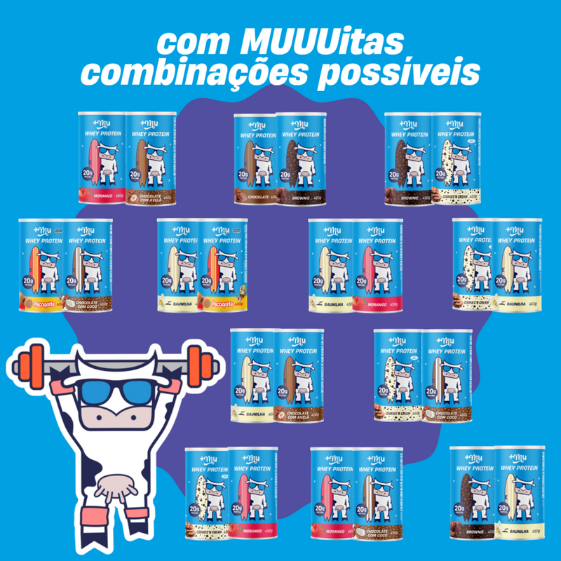 Combo 2 potes de Whey