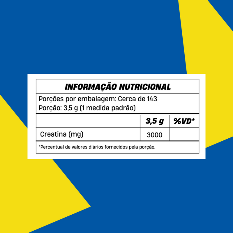 Refil Creatina +Mu Performance 100% Pura - Tropical - 500g