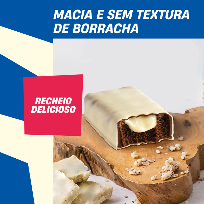 Mukebar +Mu Performance - Chocolate Duo - Caixa 12 unidades - 720g