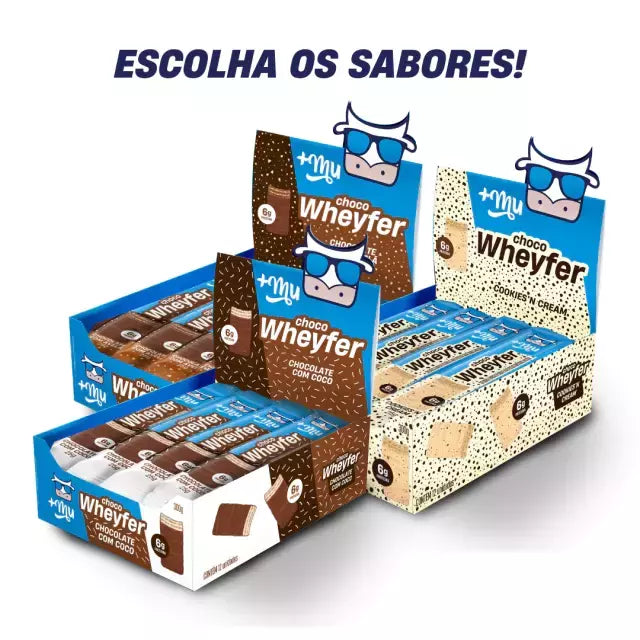 Combo Chocowheyfer +Mu 3 Caixas (escolha os sabores)