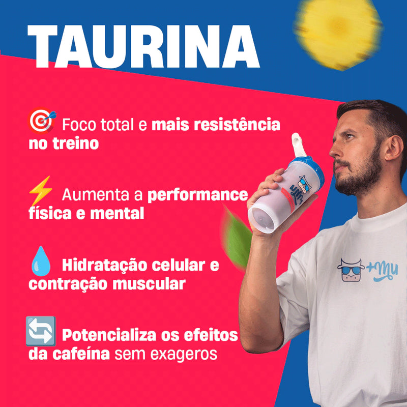 Exquenta +Mu Performance - Pré-Treino em Sachê - Amora e Melancia (15 sachês com 20g cada) - 300g