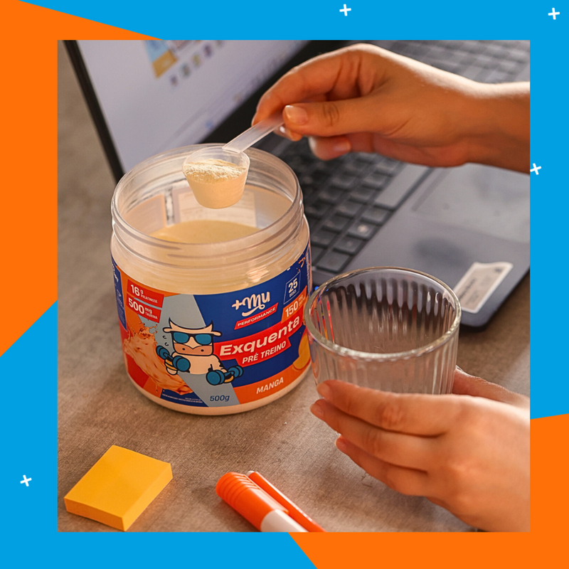Exquenta +Mu Performance - Pré-Treino - Manga - 500g