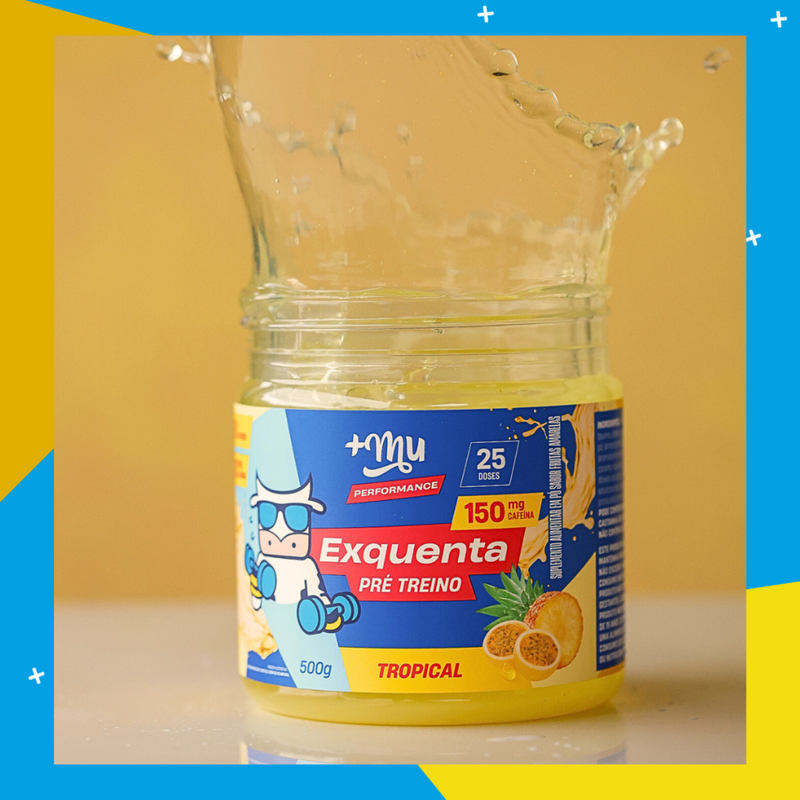 Exquenta +Mu Performance - Pré-Treino - Tropical - 500g