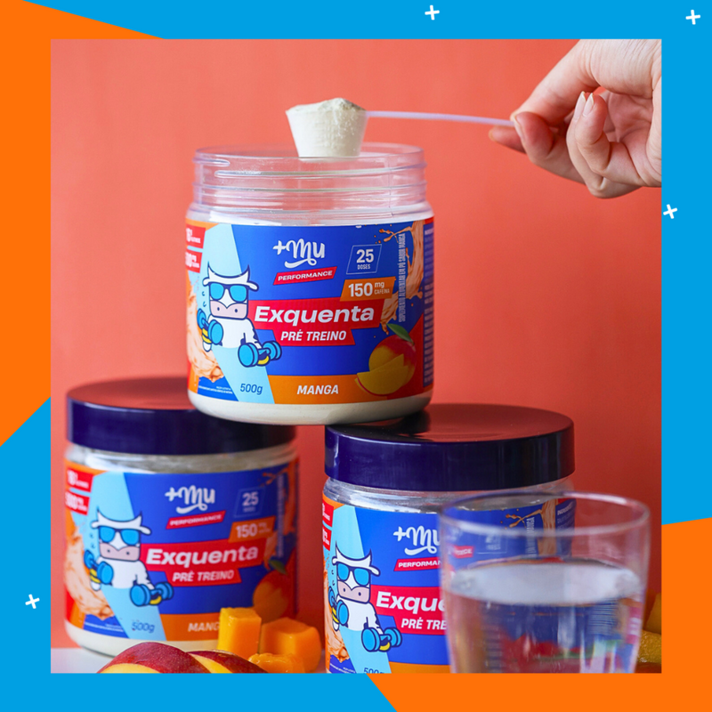 Exquenta +Mu Performance - Pré-Treino - Manga - 500g