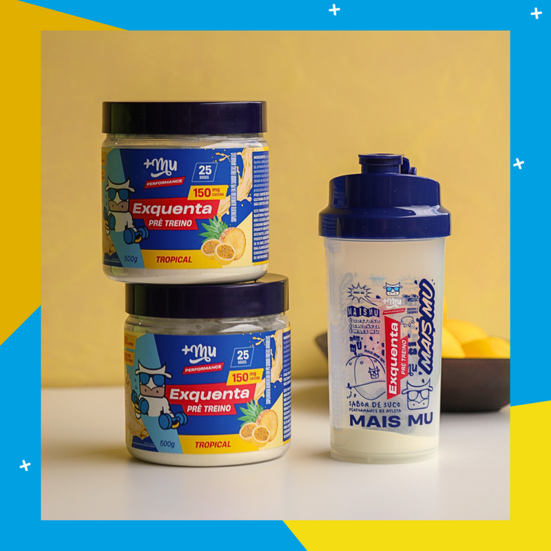 Exquenta +Mu Performance - Pré-Treino - Tropical - 500g