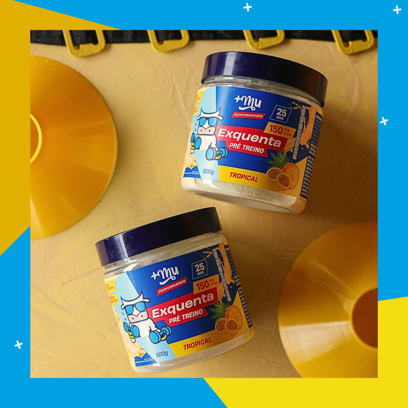 Exquenta +Mu Performance - Pré-Treino - Tropical - 500g