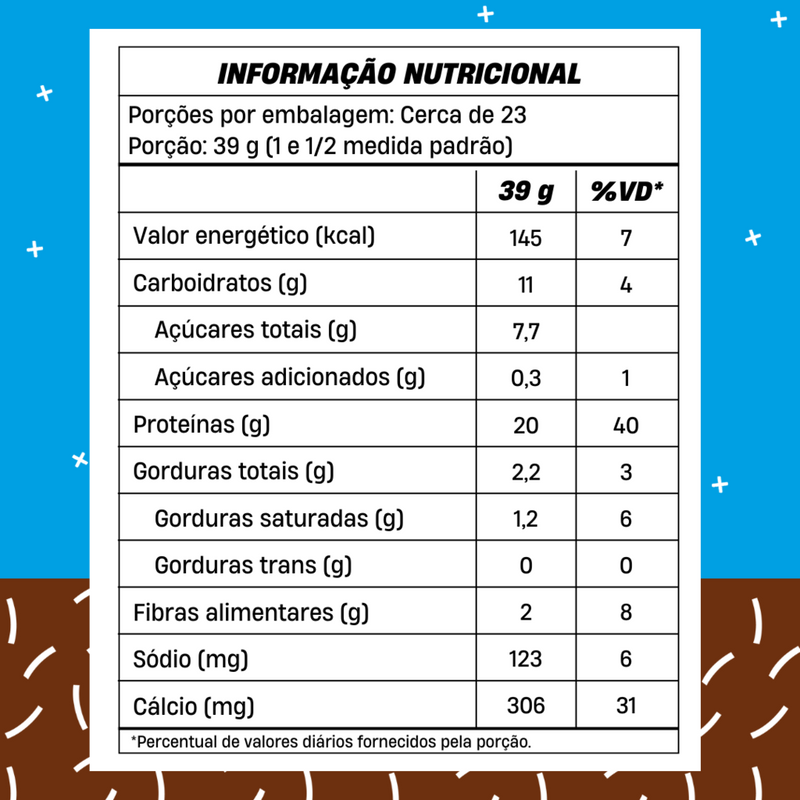 [LANÇAMENTO] Whey Concentrado +Mu - Chocolate com Coco - Refil 900g