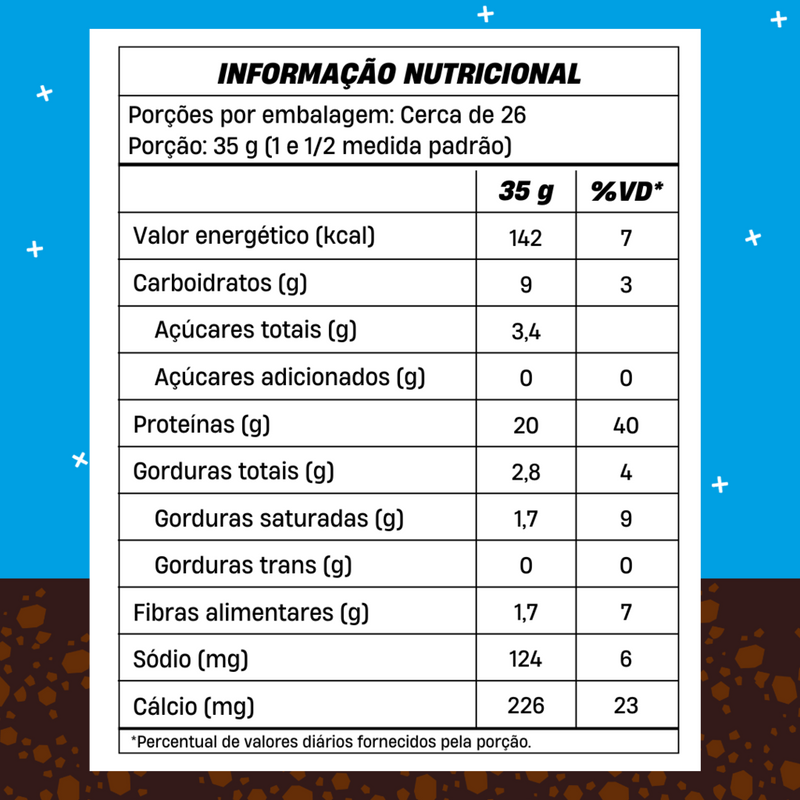 Whey Concentrado +Mu - Brownie - Refil 900g
